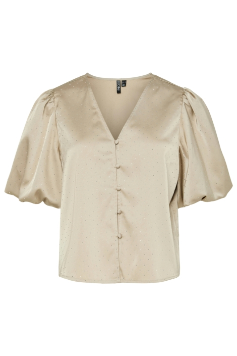 Pieces pcfaya 2/4 v-neck top d2d wvn fsy